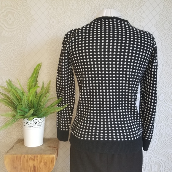 SOLD - Polka dot Cardigan - Picture 3 of 7